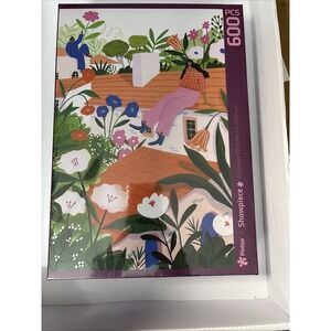 Jigsaw Puzzle - 600 PCs Jessica Smith Flower Ladies - Brand New In Sealed Box